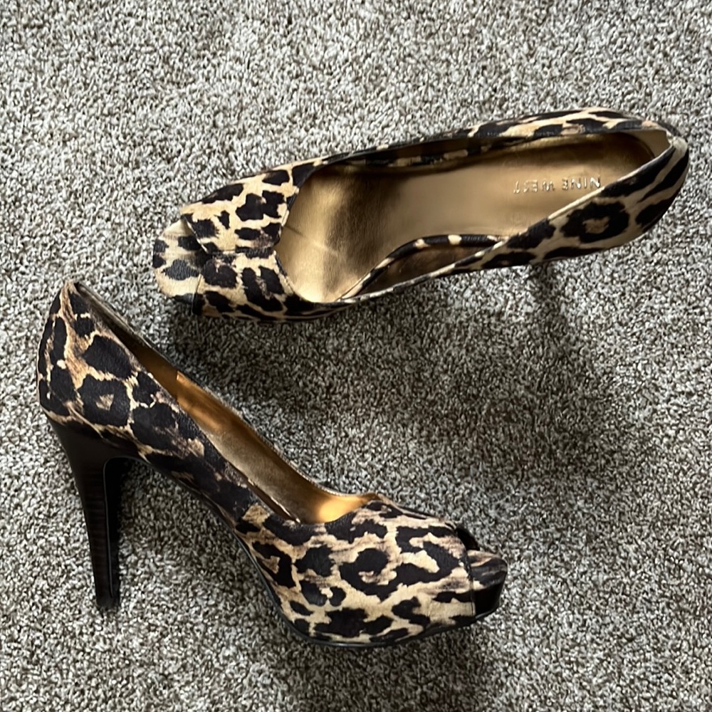 Nine West heels. Size 10.